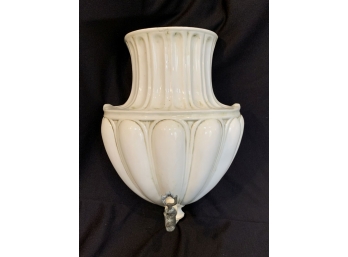SCONCE WITH METAL SPICKET.