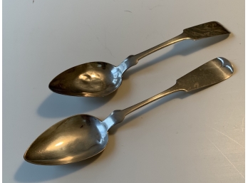 COIN SILVER SPOONS.