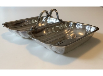 SERVING TRAY BY NEWBURYPORT SILVER PLATE COMPANY.