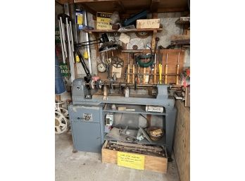 ROCKWELL LATHE W/ ACCESSORIES
