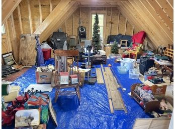 PICKERS RIGHTS TO CONTENTS OF ROOM ABOVE GARAGE
