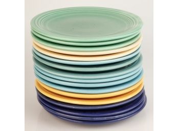 GROUPING OF FIESTAWARE 7.5 INCH PLATES