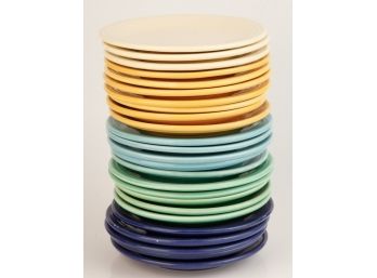 GROUPING OF FIESTAWARE 6.25 INCH PLATES