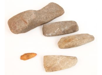PRE-COLUMBIAN NATIVE AMERICAN WORKED STONES