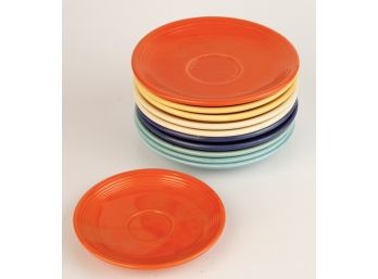 GROUPING OF FIESTAWARE 6 inch SAUCERS