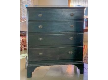 PAINTED (2) DRAWER BLANKET CHEST