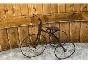 EARLY IRON CHILDS TRICYCLE