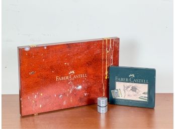 (3) PIECE FABER-CASTELL GRAPHITE & PASTEL SETS