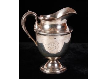 WHITING 4.5 PINT STERLING SILVER WATER PITCHER