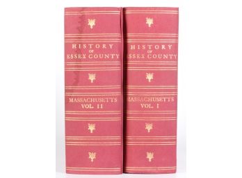 HISTORY OF ESSEX COUNTY in TWO VOLUMES