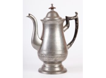PEWTER TEAPOT by ROSEWELL GLEASON