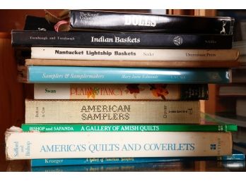 REFERENCE BOOKS on QUILTS and SAMPLERS