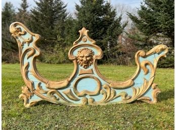 ANTIQUE CARVED CAROUSEL FRAGMENT