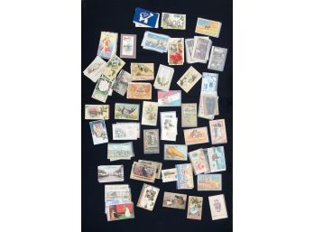 GROUPING of VINTAGE POSTCARDS - HOLIDAY & HUMOR