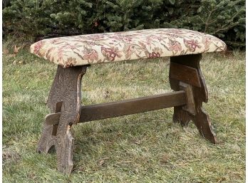 CHIP CARVED BENCH