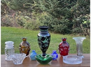 MISCELLANEOUS LOT of NICE QUALITY GLASS