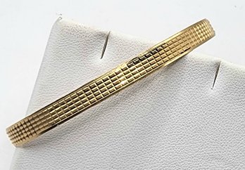 Vintage 14 K Gold Bangle Bracelet (A5036)