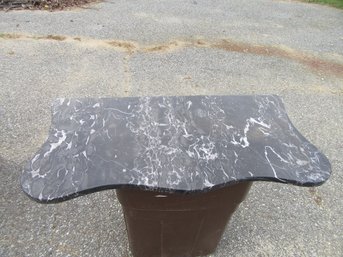 Black Marble  For Table Or Small Chest Top
