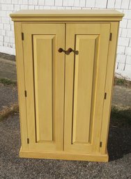 Contemporary  Painted Pine Cupboard