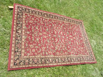 Lovely Red Oriental Style Rug