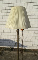 Fancy Cast Iron Base Pole Lamp