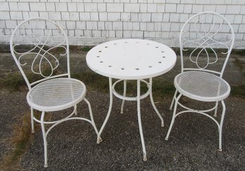 3 Pc. Table And 2 Chairs Breakfast Or Patio Set