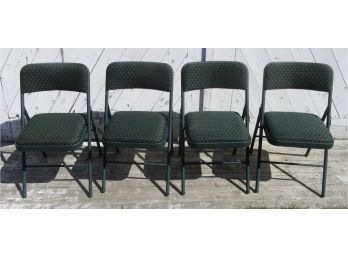 4 Modern Folding Chairs