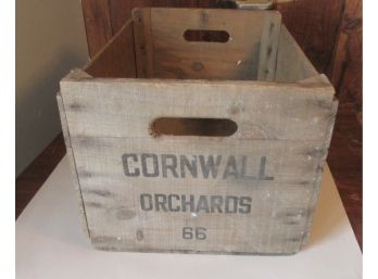 Wood Apple Box  Cornwall Orchards