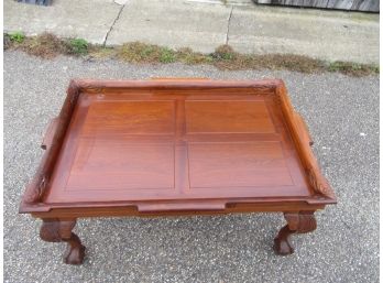 Chippendale Mahogany Style Coffee Table