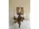 Antique Style Gold Wall Sconce Light