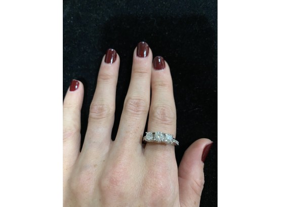 1 1/4 Ct Engagement Gold Diamond Ring