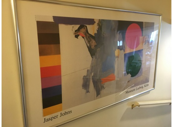 JASPER JOHNS 55x43 Wall Art