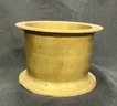 16. Antique Brass Mortar And Pestle