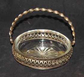 111. Antique Silver Plated Bowl