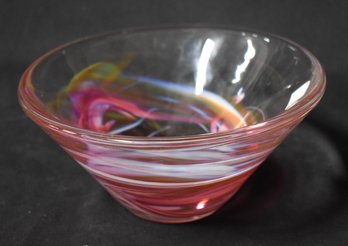 138. Kosta Boda Art Glass Bowl Sgd.