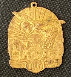 139  1907 Los Angeles Shriner's Medal