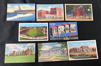 140.  Antique Postcards Erie Pa. (8)