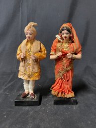 80. Pair Of Original Dolls From India