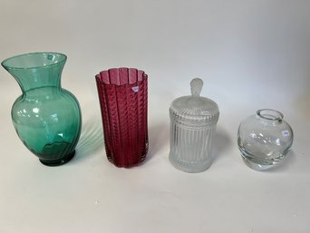 102. Collector's Lot Of Art Glass (4)