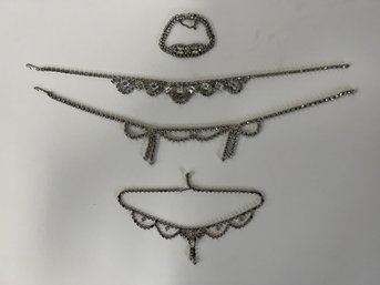 121. 1950s Rhinestone Jewelry (4)