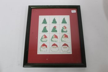 17. Framed Christmas Print