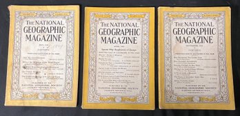 206. National Geographic Magazines (3)