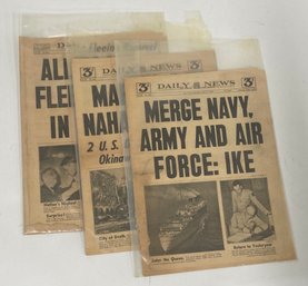 25. Daily News Papers, 3 Cent 1945 (3)