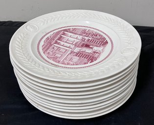 268. Etruria Wedgewood University Of Pennsylvania Bicentennial Plates (11)