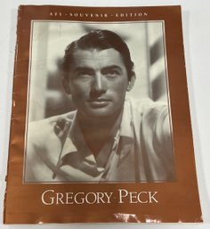 110. Gregory Peck AFI Program Souvenir Ed 1989