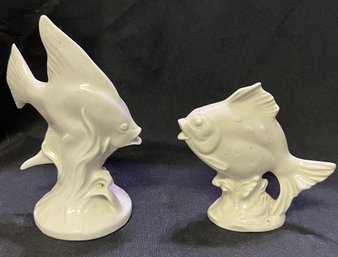43. Antique Porcelain Fish Figures (2)