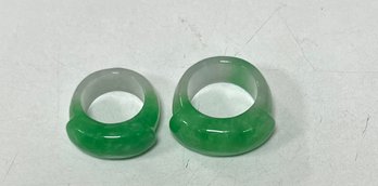 63. Jade Rings (2)
