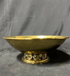 165. Brass Compote