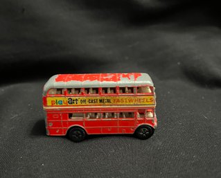 191. Playart Double Decker Toy Bus