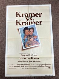 112. 1979 Kramer Vs. Kramer Movie Poster
